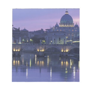 Italien, Rom St. Peter und Ponte Sant Angelo, Notizblock