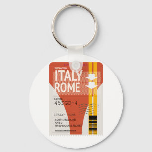 Italien Rom Urlaubsticket Schlüsselanhänger