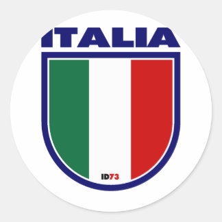 Italien Runder Aufkleber