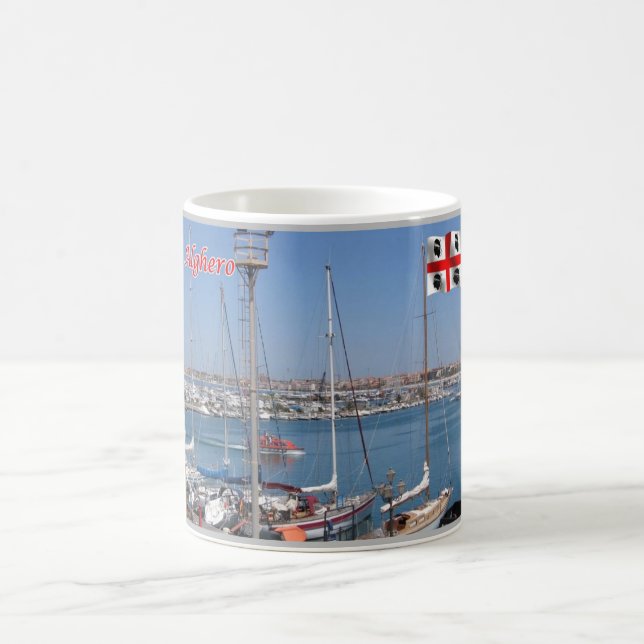 Italien - Sardinien - Alghero - Kaffeetasse (Mittel)
