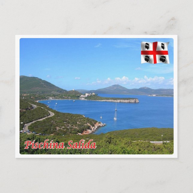 Italien - Sardinien - Alghero - Postkarte (Vorderseite)