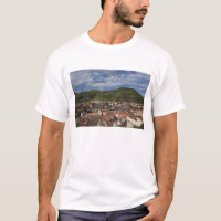 Italien, Sardinien, Bosa. Stadtansicht von Castell