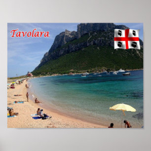 Italien - Sardinien - Olbia - Poster