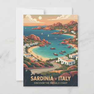 Italien Sardinien Postcard Postkarte
