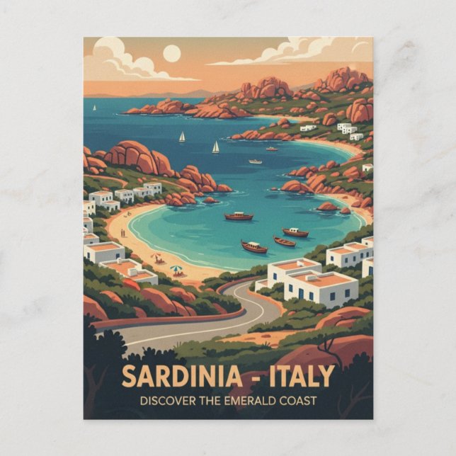 Italien Sardinien Postcard Postkarte (Vorderseite)
