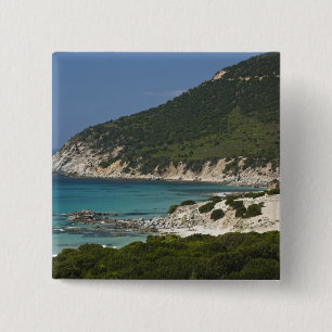 Italien, Sardinien, Solanas. Strand. Button