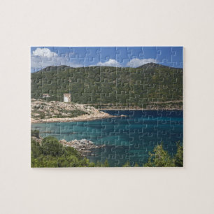 Italien, Sardinien, Teulada. Spanischer Turm. Puzzle