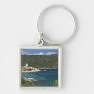Italien, Sardinien, Teulada. Spanischer Turm. Schlüsselanhänger