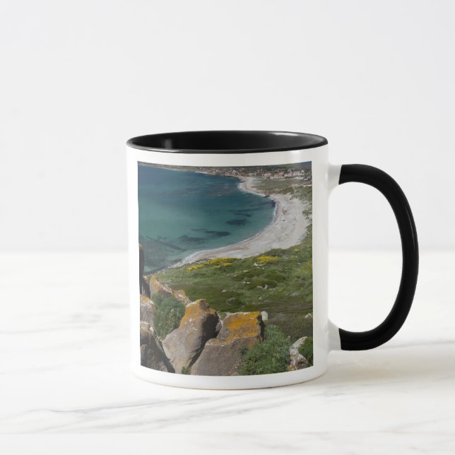 Italien, Sardinien, Tharros. Aussicht aus Spanien Tasse (Rechts)