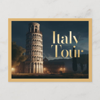 Italien Schiefer Turm von Pisa Postkarte