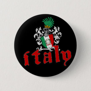 Italien-Schild-Knopf Button