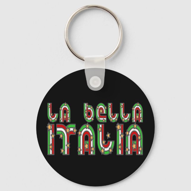 Italien Schlüsselanhänger (Vorderseite)