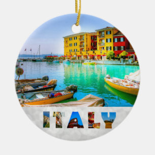Italien Sirmione Gardasee Keramik Ornament