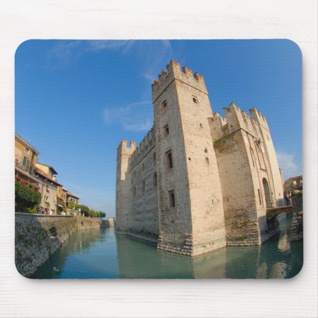Italien, Sirmione, Gardasee, Scaliger Mousepad (Vorne)