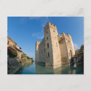 Italien, Sirmione, Gardasee, Scaliger Postkarte