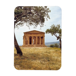 Italien, Sizilien, Agrigento. Die Ruinen der 2 Magnet