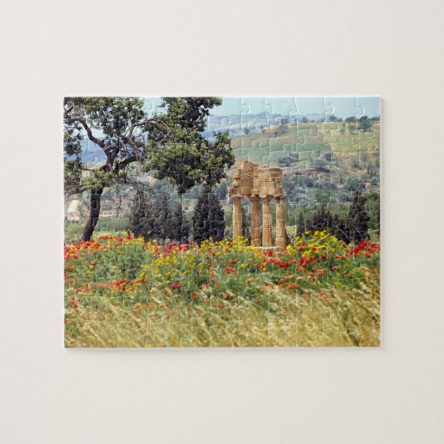Italien, Sizilien, Agrigento. Die Ruinen der Puzzle (Horizontal)