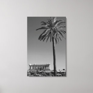 Italien, Sizilien, Agrigento, La Valle dei Templi, Leinwanddruck