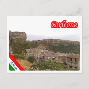Italien - Sizilien - Corleone - Postkarte