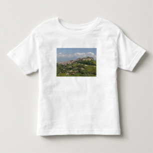 Italien, Sizilien, Enna, Calascibetta, Morning Vie Kleinkind T-shirt