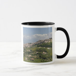 Italien, Sizilien, Enna, Calascibetta, Morning Vie Tasse
