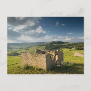Italien, Sizilien, Enna, Pergusa, altes Bauernhaus Postkarte