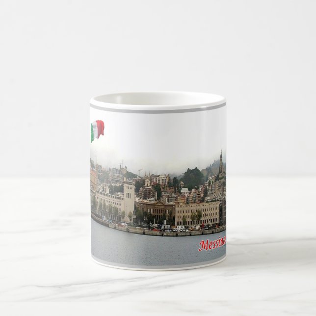 Italien - Sizilien - Messina - Stadtbild - Kaffeetasse (Mittel)