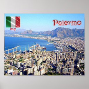 Italien - Sizilien - Palermo - Poster