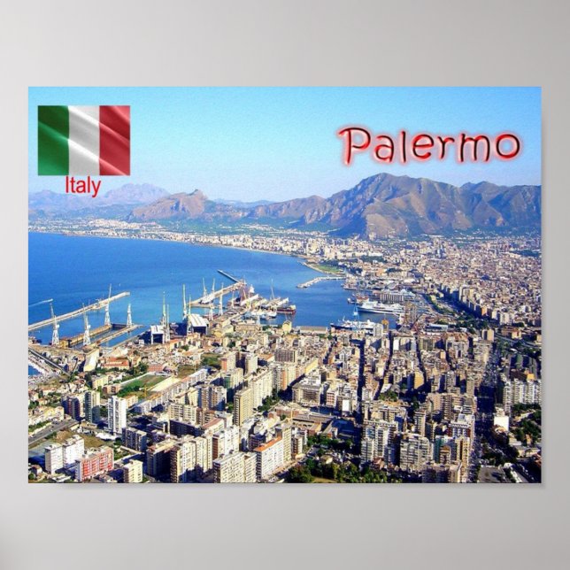 Italien - Sizilien - Palermo - Poster (Vorne)
