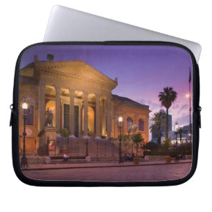 Italien, Sizilien, Palermo, Teatro Massimo Opernth Laptopschutzhülle