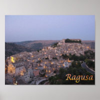 Italien - Sizilien - Ragusa - Nachtblick -
