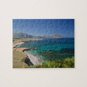 Italien, Sizilien, San Vito Lo Capo, Blick auf den Puzzle