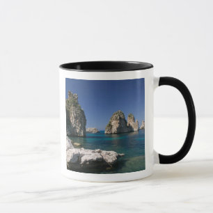 Italien, Sizilien, Scopello, Felsen von Tonnara Tasse