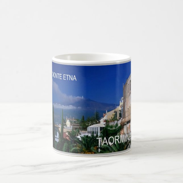 Italien - Sizilien - Taormina - Ätna - Kaffeetasse (Mittel)