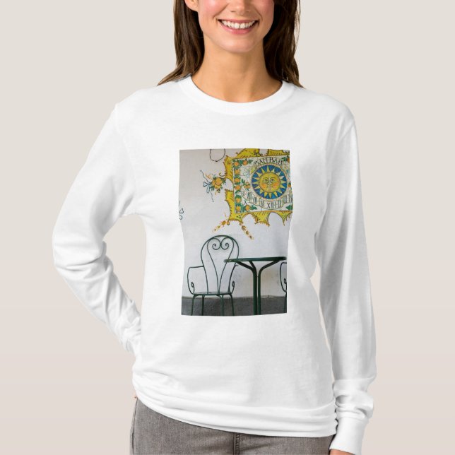 ITALIEN, Sizilien, TAORMINA: Bam, Bar Café Detail T-Shirt (Vorderseite)