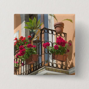 ITALIEN, Sizilien, TAORMINA: Corso Umberto 1, Button