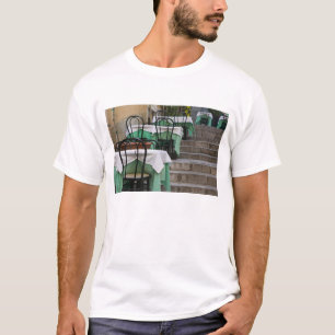 ITALIEN, Sizilien, TAORMINA: Corso Umberto 1, Café T-Shirt