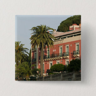 ITALIEN, Sizilien, TAORMINA: Hotel Schuler Button
