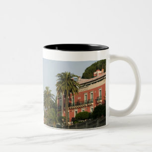 ITALIEN, Sizilien, TAORMINA: Hotel Schuler Zweifarbige Tasse