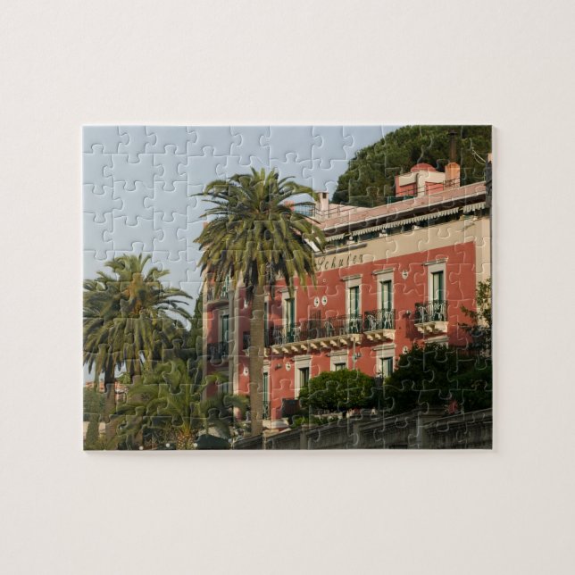 ITALIEN, Sizilien, TAORMINA: Hotel Schulter Puzzle (Horizontal)