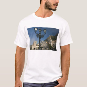 ITALIEN, Sizilien, TAORMINA: Piazza iX Aprile, San T-Shirt