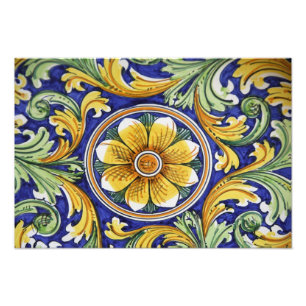 Italien, Sizilien, Taormina. Traditionell 2 Fotodruck