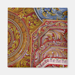 Italien, Sizilien, Taormina. Traditionell 2 Magnet