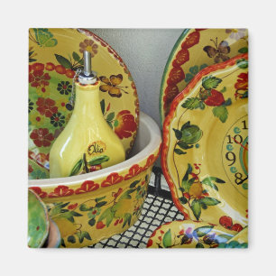 Italien, Sizilien, Taormina. Traditionell 8 Magnet