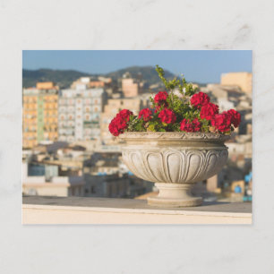 Italien, Sizilien, Termini Imerese, View & Blume Postkarte