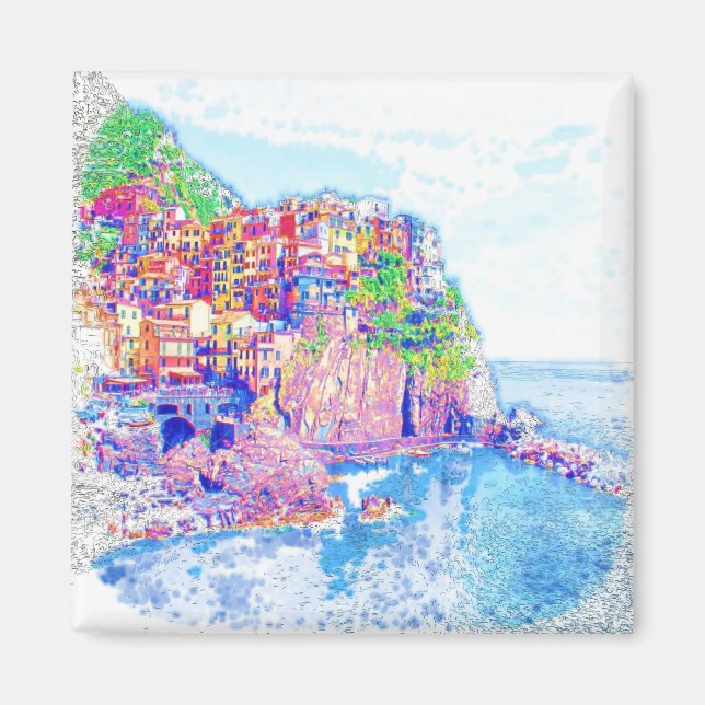 Italien Souvenir Magnet 7 (Vorne)