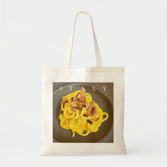 Italien Spaghetti carbonara Tasche (Vorne)