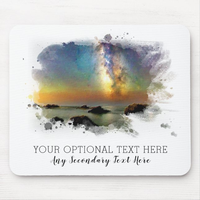 *~ Italien Spiaggia delle cannelle Italia Beach AP Mousepad (Vorne)