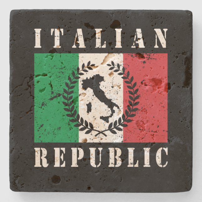Italien Steinuntersetzer (Vorderseite)