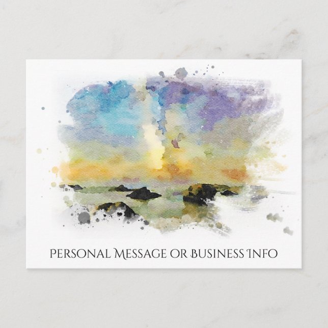 *~* Italien Strand Spiaggia delle cannelle AP12 Postkarte (Vorderseite)